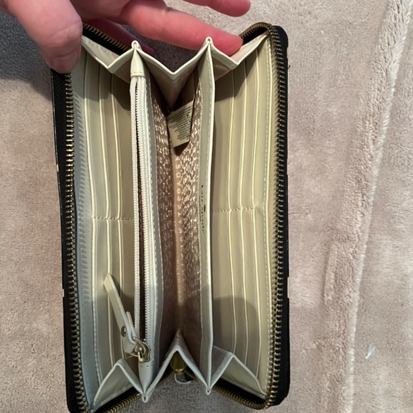 Kate Spade Black and Red Polka Dot Wallet - Picture 2 of 6